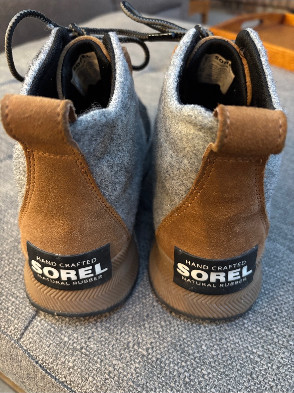 Sorel Women's Black and Brown Insulated Lace-Up Boots - Picture 4 of 7